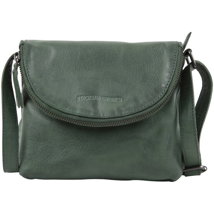 Sticks and Stones Toledo Bag Buff Washed forest green