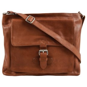 VALENCIA Schultertasche cognac