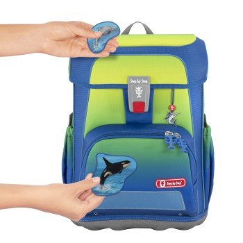 Step by Step CLOUD OCEAN Schulranzen-Set Orca