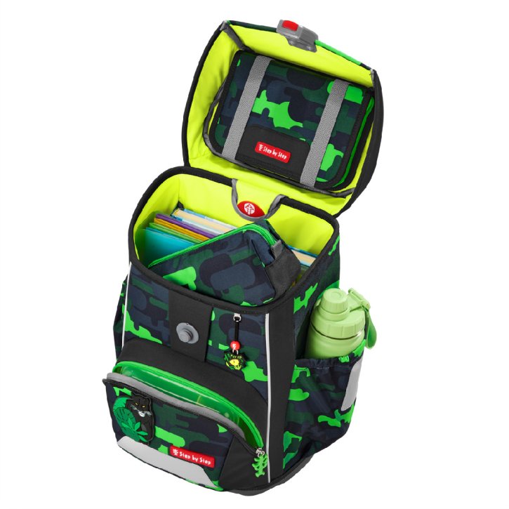 Step by Step GIANT Schulranzen-Set black cat chico