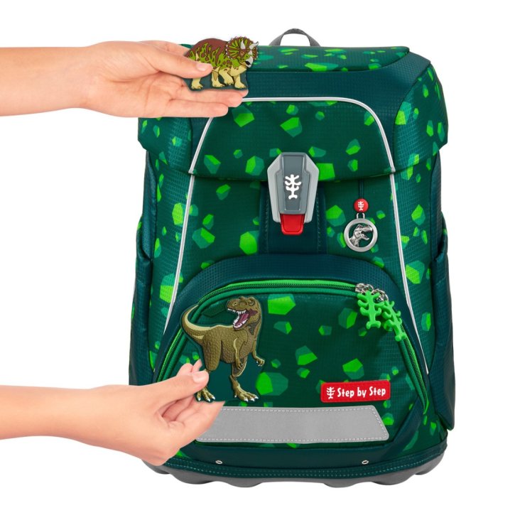 Step by Step FIT Schulranzen Set dino targo
