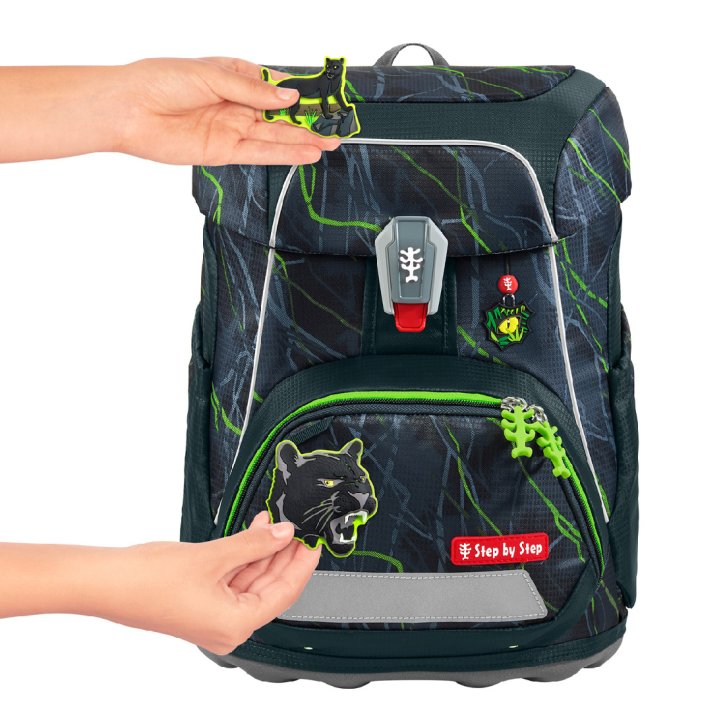 Step by Step FIT Schulranzen Set danger cat chico