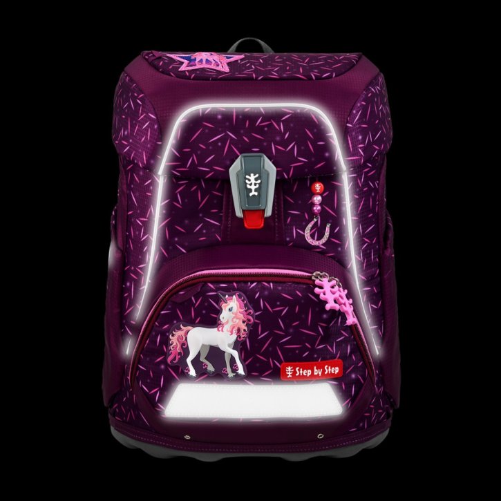 Step by Step FIT Schulranzen Set pretty unicorn nuala