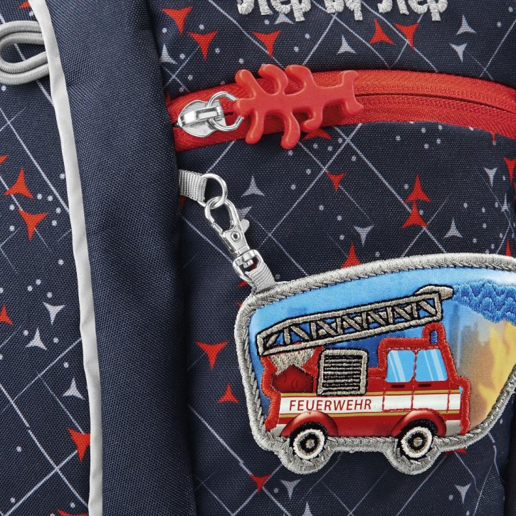 Step by Step KIGA MINI Kinderrucksack Fire Truck Finn