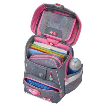 Step by Step Space Schulranzen Set Glitter Heart