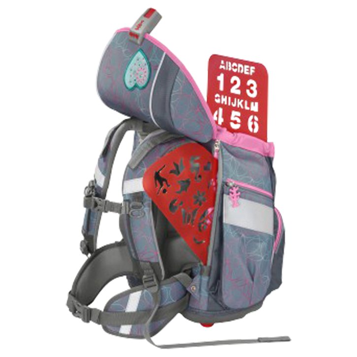 Step by Step 2in1 plus Schulranzen Set Glitter Heart