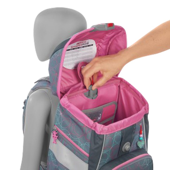 Step by Step 2in1 plus Schulranzen Set Glitter Heart