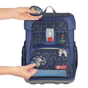 Step by Step Cloud Schulranzen Set Star Astronaut