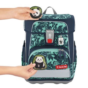 Step by Step Cloud WWF Schulranzen-Set Little Panda