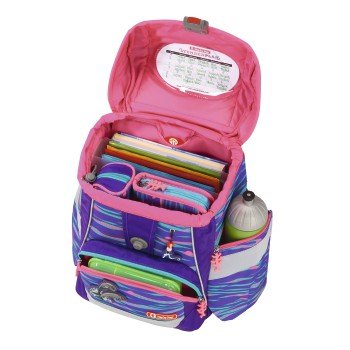 Step by Step 2in1 PLUS  Schulranzen-Set shiny dolphins