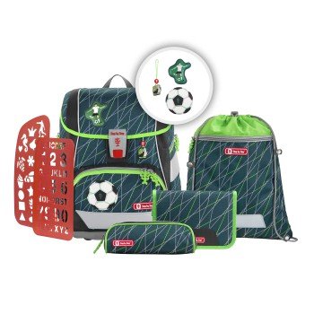 Step by Step 2in1 plus Schulranzen Set Soccer World