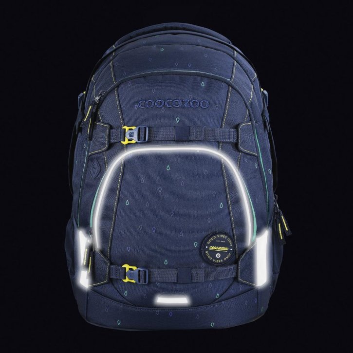 COOCAZOO MATE Schulrucksack happy raindrops