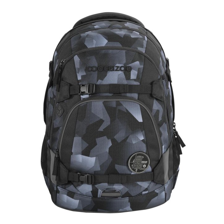 COOCAZOO MATE Schulrucksack grey rocks