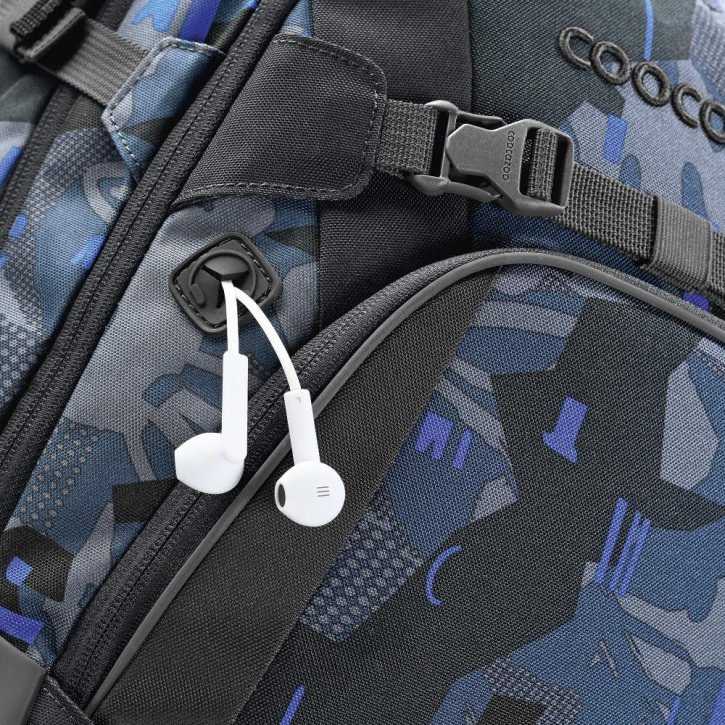 COOCAZOO MATE Schulrucksack blue craft
