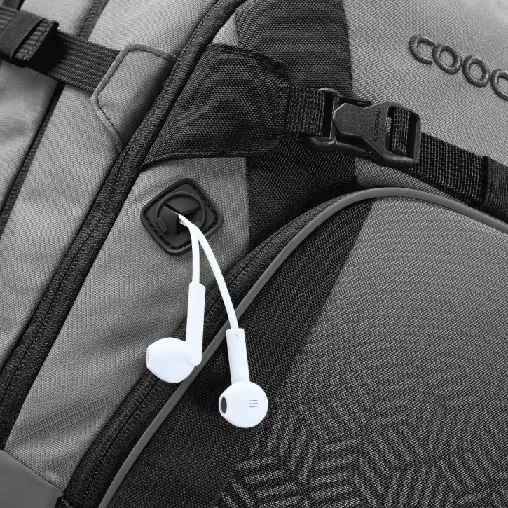 COOCAZOO MATE Schulrucksack black carbon