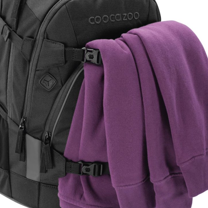 COOCAZOO MATE Schulrucksack black coal