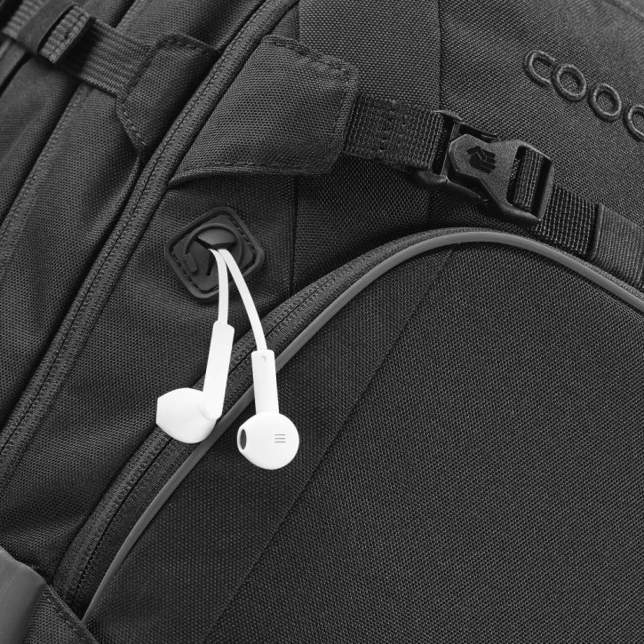 COOCAZOO MATE Schulrucksack black coal