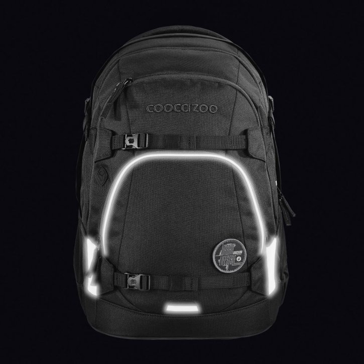 COOCAZOO MATE Schulrucksack black coal