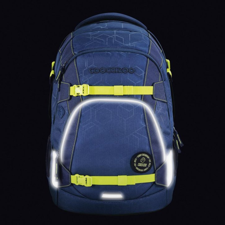 COOCAZOO MATE Schulrucksack blue bash