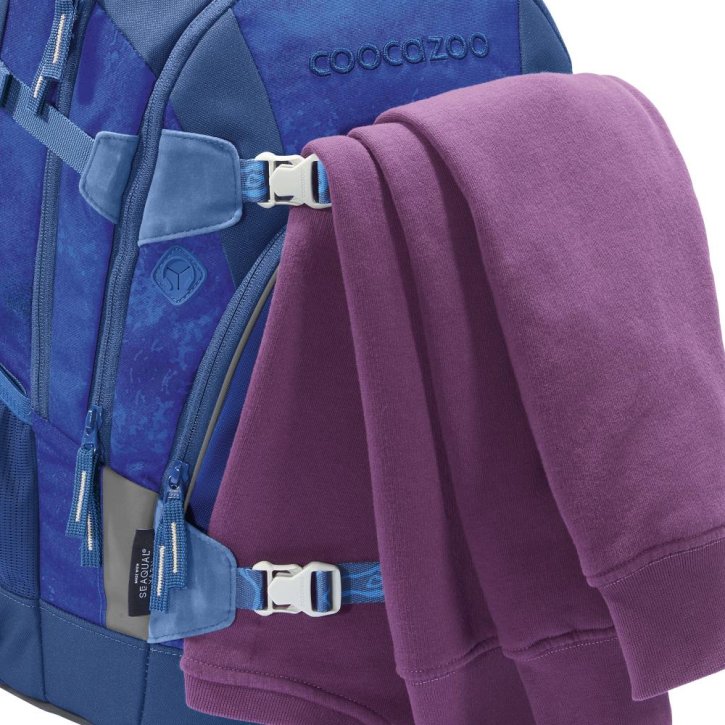 COOCAZOO MATE Schulrucksack blue wave