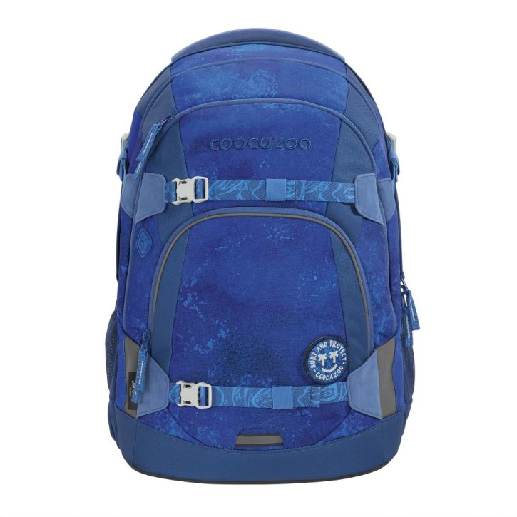 COOCAZOO MATE Schulrucksack blue wave