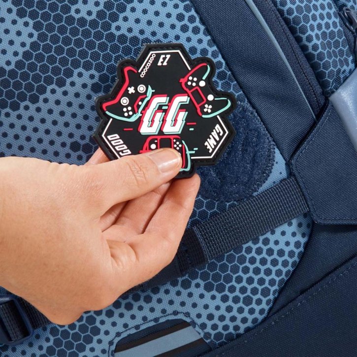 COOCAZOO MATE Schulrucksack geometric sky