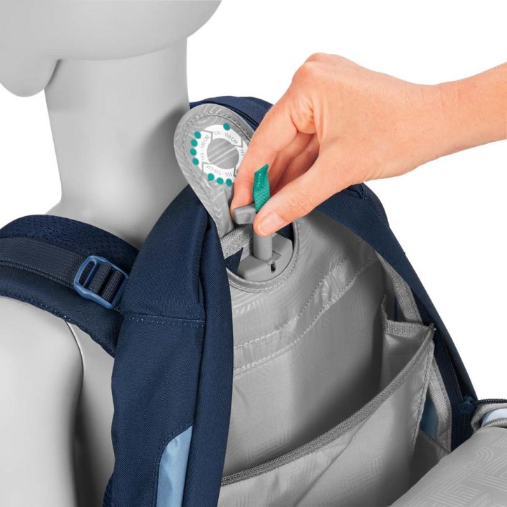 COOCAZOO MATE Schulrucksack geometric sky