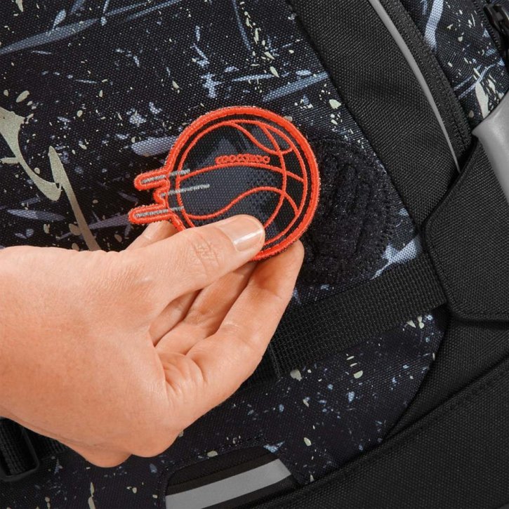 COOCAZOO MATE Schulrucksack reflective splash