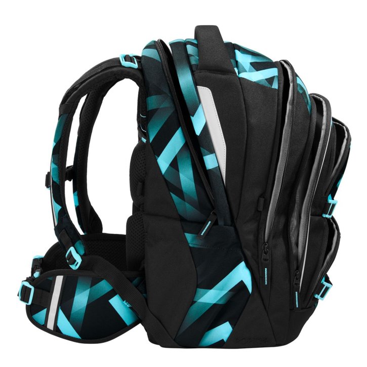 COOCAZOO PORTER Schulrucksack laser lights