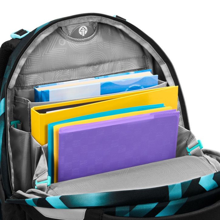 COOCAZOO PORTER Schulrucksack laser lights