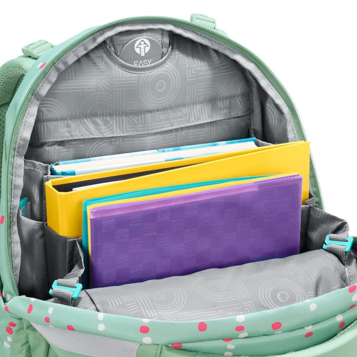 COOCAZOO MATE Schulrucksack dancing dots