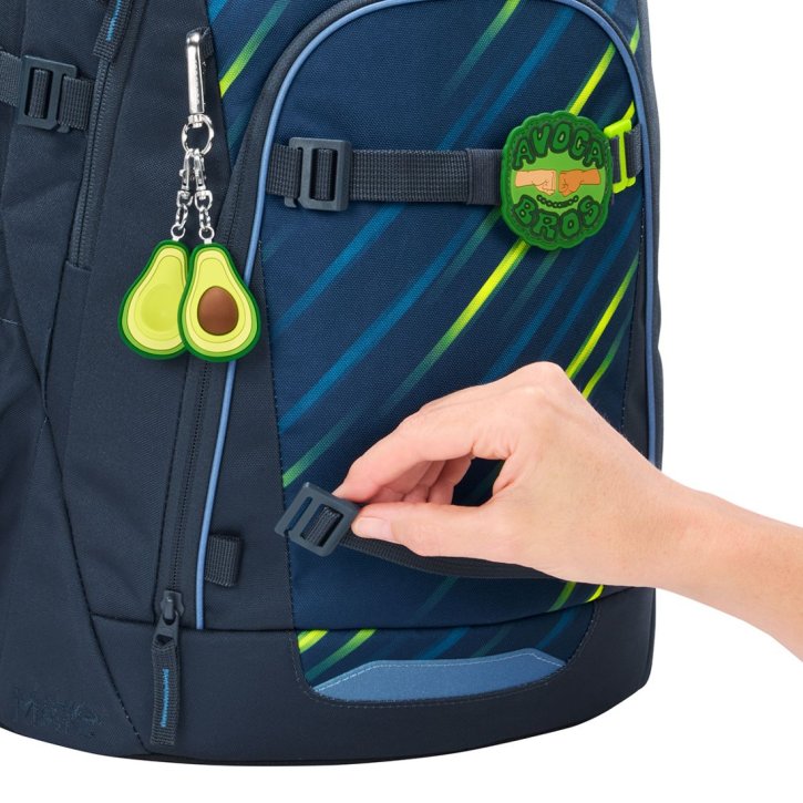 COOCAZOO MATE Schulrucksack fast lime