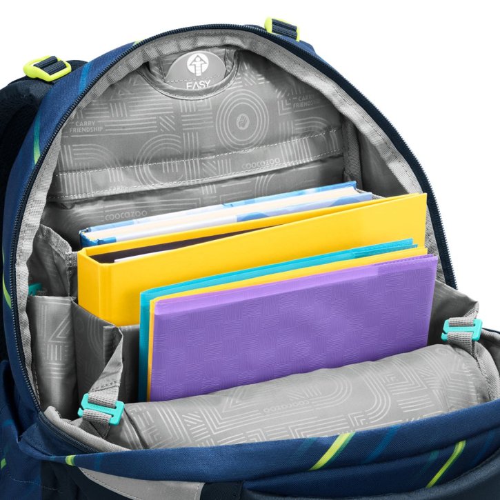 COOCAZOO MATE Schulrucksack fast lime