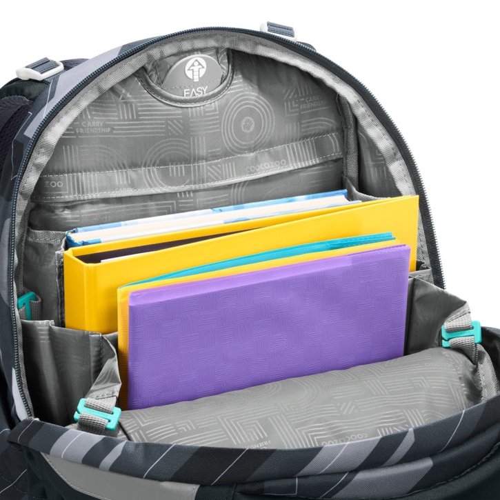 COOCAZOO MATE Schulrucksack dark race