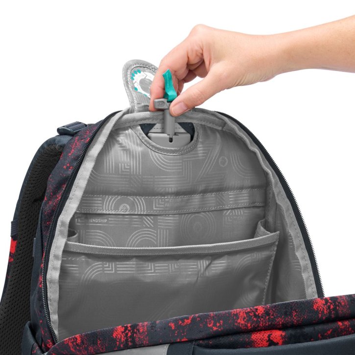 COOCAZOO MATE Schulrucksack broken black