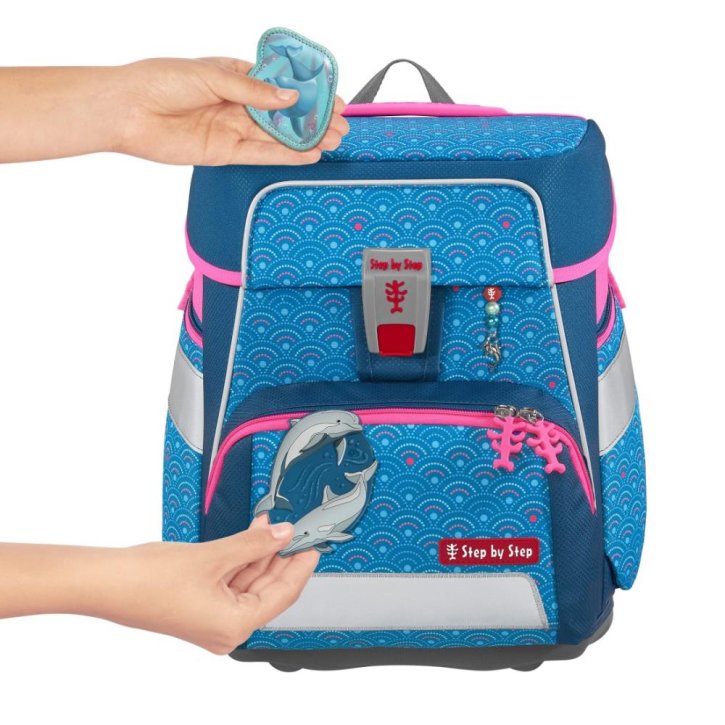 Step by Step Space Schulranzen Set Dolphin Pippa