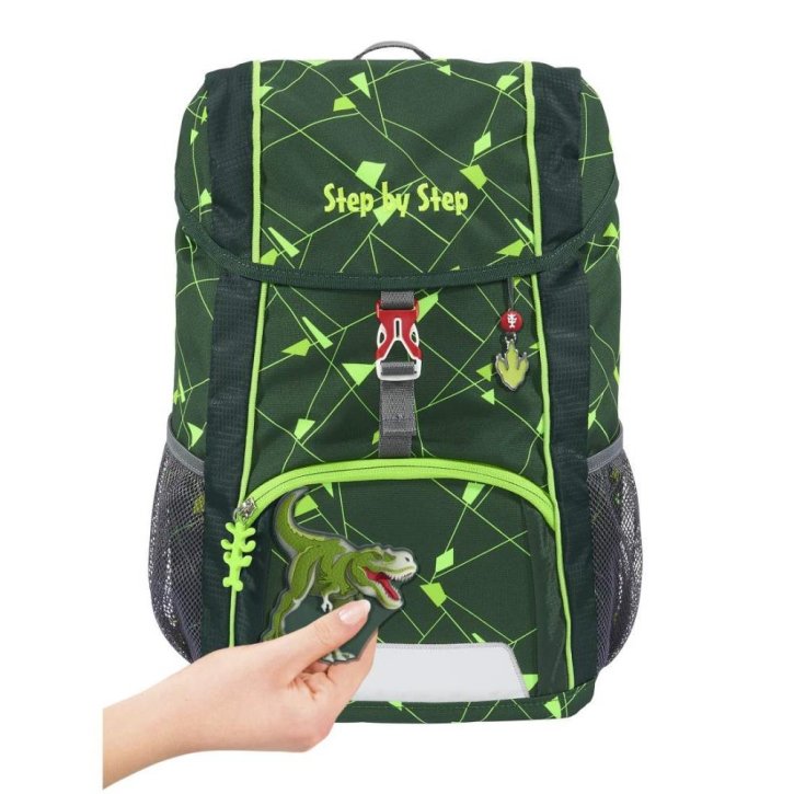 Step by Step KID SHINE Rucksack Set Dino Night Tyro