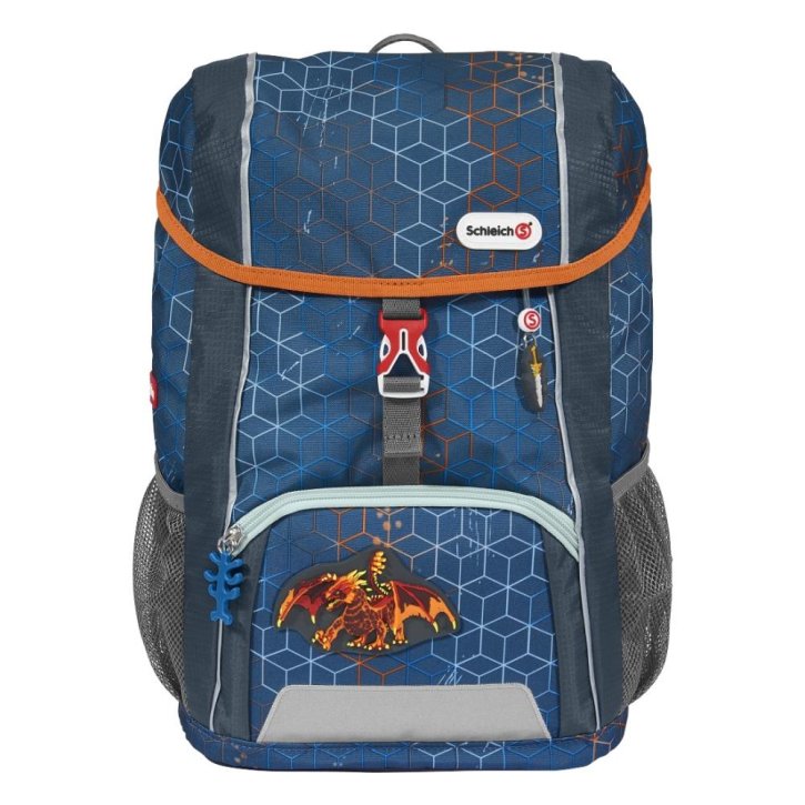 Step by Step KID Schleich Rucksack Set Eldrador Lava Dragon