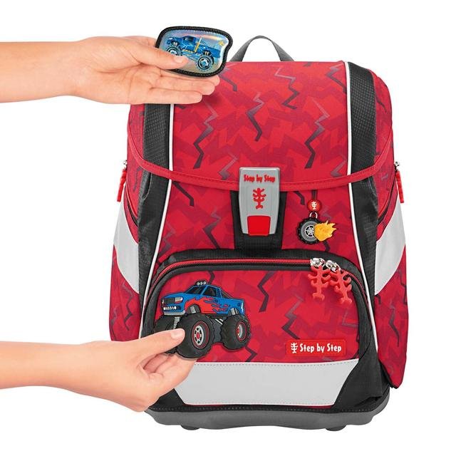 Step by Step 2in1 PLUS Schulranzen-Set Monster Truck Rocky