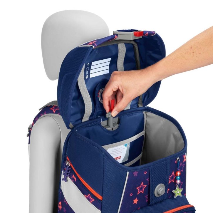 Step by Step SPACE SHINE Schulranzen-Set pegasus night
