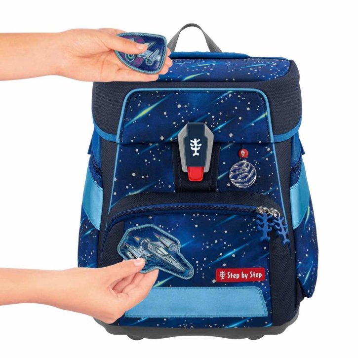 Step by Step SPACE REFLECT Schulranzen-Set star shuttle elio