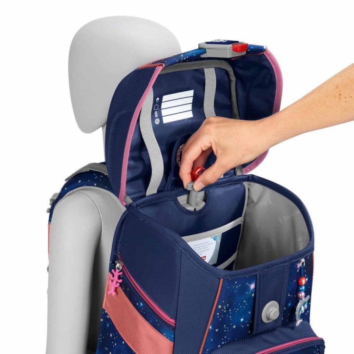 Step by Step SPACE REFLECT Schulranzen-Set star seahorse zoe