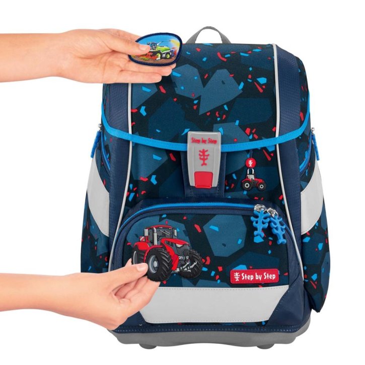 Step by Step 2in1 plus Schulranzen Set Tractor Freddy