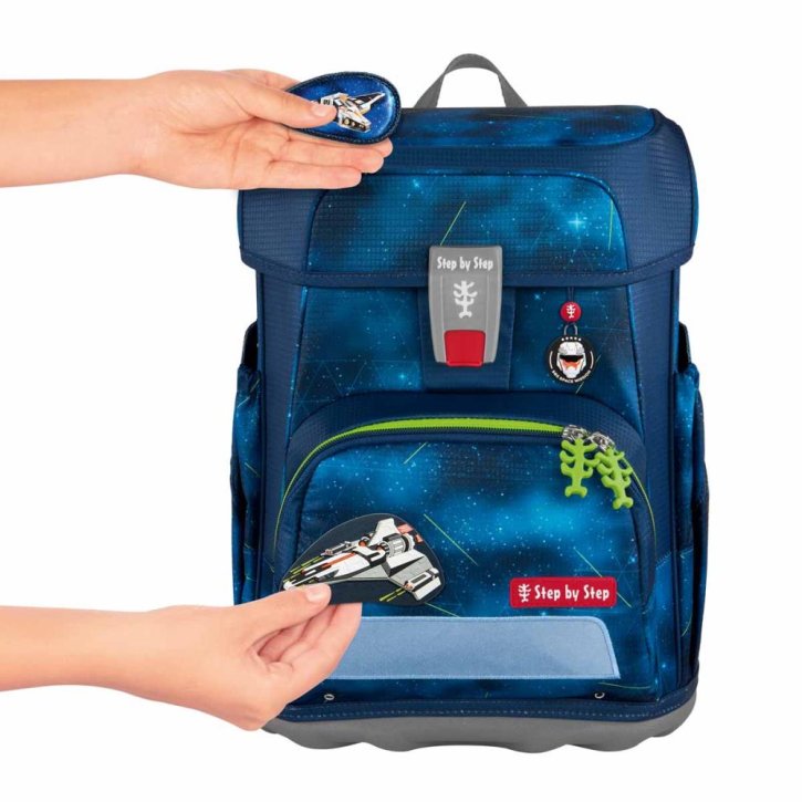 Step by Step CLOUD Schulranzen-Set Starship Galactus