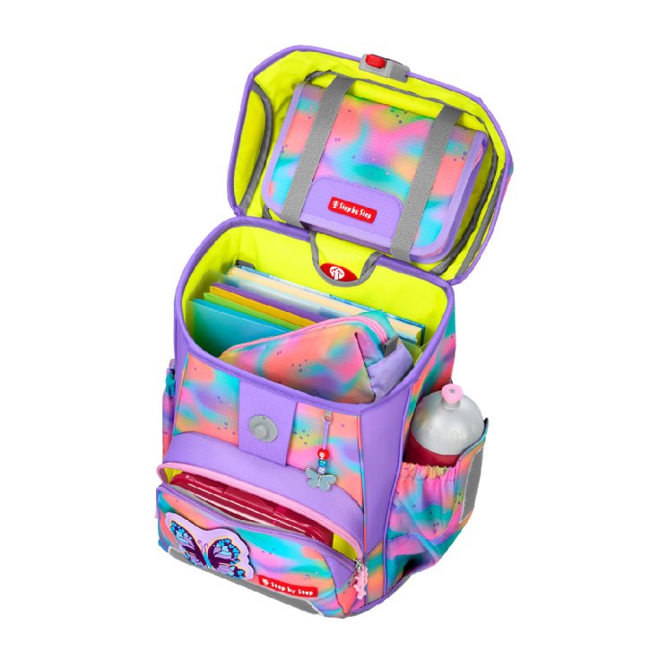 Step by Step CLOUD FLASH Schulranzen-Set Butterfly Luna