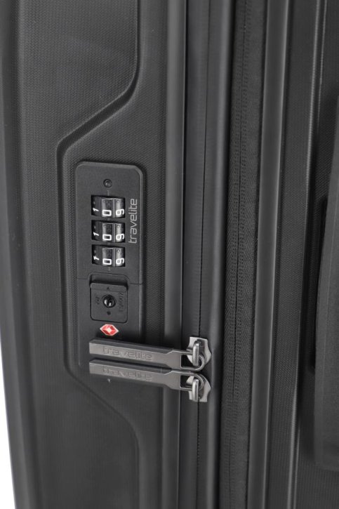 Travelite ELVAA 4w Trolley S schwarz