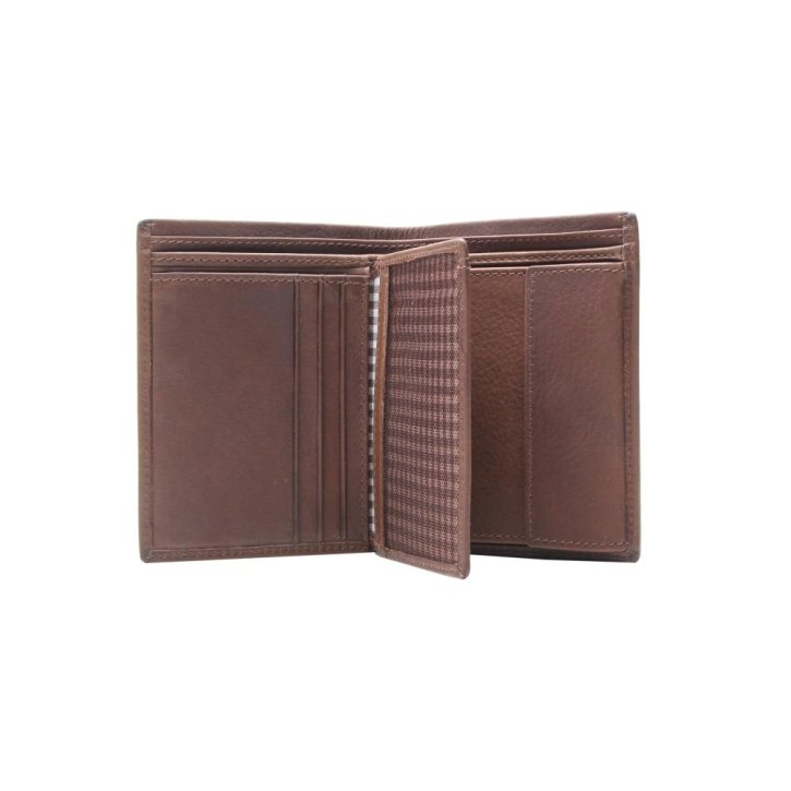 ESQUIRE CHICAGO kl. Hochformatbörse braun