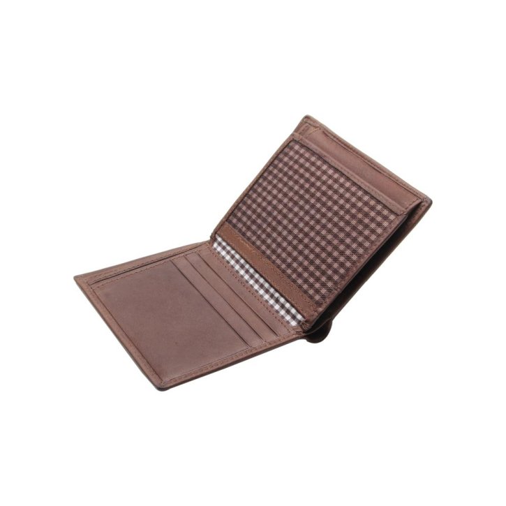 ESQUIRE CHICAGO kl. Hochformatbörse braun