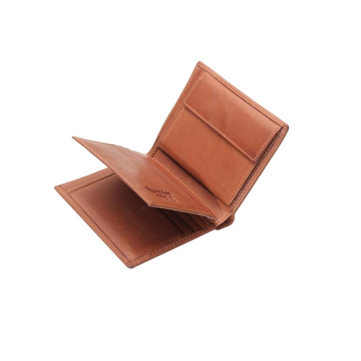 ESQUIRE CHICAGO kl. Hochformatbörse cognac