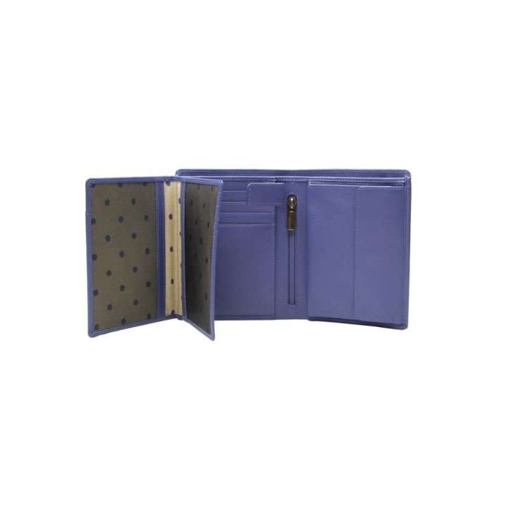 ESQUIRE PERU Hochformatbörse RFID n.blau